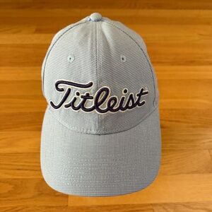 Women Titleist Hat Cap Blue White Check